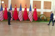 G20, stretta di mano fra Biden e Xi Jinping