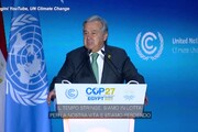 Cop27, Guterres: 'Siamo su un'autostrada per l'inferno climatico'