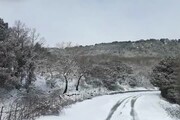Maltempo: neve anche a bassa quota in Sardegna