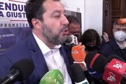 Giustizia, Salvini: 'll sistema ha paura dei referendum'