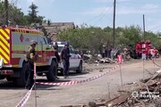 Ucraina, attacco missilistico a Dobropillia distrugge alcune abitazioni