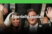 Francesco Totti e Ilary Blasi si separano, finisce la favola