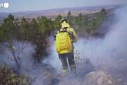 Incendi: Spagna, rogo nel parco eolico di Valmediano vicino a Zamora