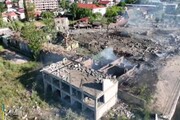 Ucraina, soccorritori al lavoro dopo i bombardamenti a Zatoka