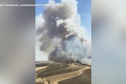 Incendi, Sardegna: vigili del fuoco altoatesini impegnati per combattere le fiamme