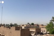 Baghdad deserta durante il coprifuoco imposto dall'esercito
