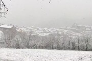 Neve nel Foggiano, imbiancato il borgo di Faeto