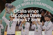 L'Italia vince la Coppa Davis dopo 47 anni
