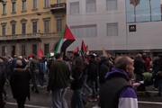 Milano, corteo pro Palestina: 'Israele fondato sul nostro sterminio'
