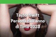 Taylor Swift Persona dell'anno di 'Time'