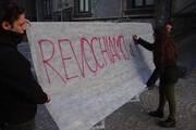 Cospito, a Napoli studenti in corteo contro il 'no' di Nordio