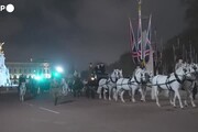 Londra, prove notturne per la cerimonia d'incoronazione di Re Carlo