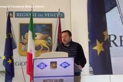 Berlusconi, Salvini: 'Un saluto all'amico Silvio, tornera' piu' in gamba di prima'