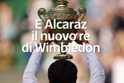 Alcaraz batte Djokovic ed e' il nuovo re di Wimbledon