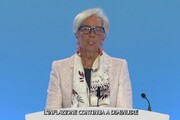 Inflazione, Lagarde: 'Scende ma non e' ancora abbastanza'