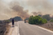 Incendi in Sardegna, fiamme nel Comune di San Giovanni Suergiu