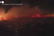 Hawaii, brucia l'isola di Maui