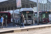 Sciopero trasporti a Roma, passeggeri alla stazione Termini