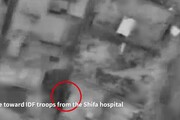 Israele mostra video con gli spari dei terroristi dall' ospedale Shifa