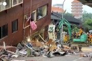 Terremoto a Taiwan, danni e macerie vicino all'epicentro nella contea Hualien