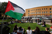 'Riempiamo di bandierine palestinesi la facoltà', flashmob a Scienze Politiche a La Sapienza