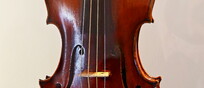 Particolare del violino di Paganini (fonte: Luigi Rigoli, da Wikipedia) 