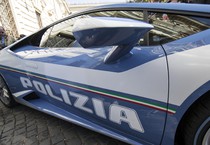 Lamborghini polizia (ANSA)