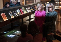 US First Lady Jill Biden and French First Lady Brigitte Macron at Planet Word (ANSA)