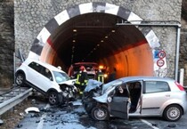 Aosta, incidente stradale Avise (ANSA)