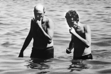 Giorgio Napolitano con Enrico Berlinguer, Isola d'Elba, agosto 1978