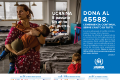 Ucraina, Unhcr lancia la campagna solidale 'Ucraina. È passato un anno di guerra, non il dolore'