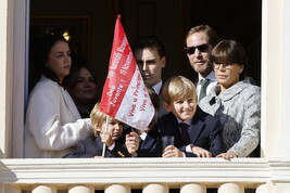 Pauline Ducruet , Louis Ducruet , Pierre Casiraghi , Stephanie di Monaco e figli
