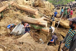 Duemila persone sepolte dalla frana in Papua Nuova Guinea
