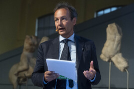 L'amministratore delegato dell'ANSA, Stefano De Alessandri