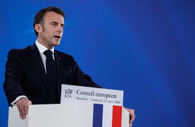 Macron: "Lavoriamo a una nuova risoluzione all'Onu su Gaza"