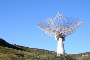 Un'antenna radar (fonte: L. Chang) (ANSA)