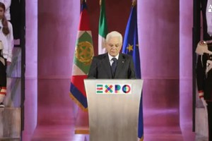Mattarella alla chiusura di Expo: 'ci lascia una grande eredita'' (ANSA)