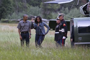 Barack Obama,Michelle Obama (ANSA)