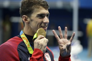 Michael Phelps (ANSA)