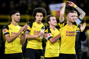Borussia Dortmund vs Borussia Moenchengladbach (ANSA)