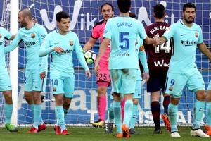 LaLiga: Eibar-Barcellona 0-2 (ANSA)