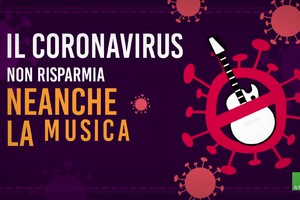 Il coronavirus non risparmia neanche la musica (ANSA)