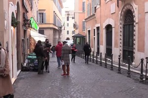 Quirinale, Conte arriva a Montecitorio per il vertice del centrosinistra (ANSA)