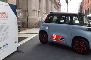 Citroën Ami, mobilità sostenibile in mostra a evento e-mob (ANSA)