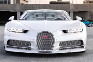 Bugatti Chiron, in vendita la 'All White' di Post Malone (ANSA)