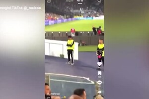 Cori razzisti dei tifosi della Lazio contro lo steward (ANSA)