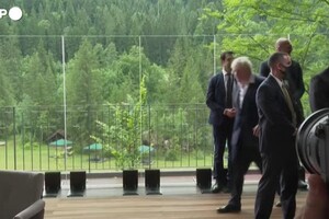 G7, tavolo a cinque nell'ultima giornata del vertice (ANSA)