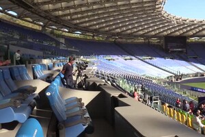 Roma, allo stadio Olimpico la quinta edizione del Social Football Summit (ANSA)