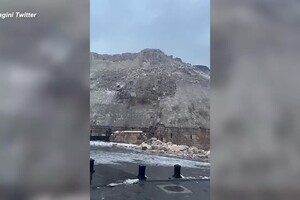 Sisma in Turchia, distrutto il castello di Gaziantep (ANSA)