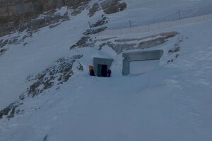 In Svizzera una delle tre piste da sci piu' ripide al mondo (ANSA)